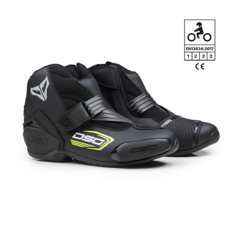 DSG GP1 Riding Boots (Black Yellow Fluo)