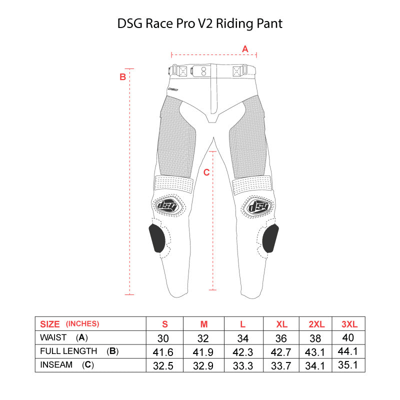 Dsg Compression Pants Size Chart at Carlo Simmons blog