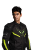 DSG Race Pro V3 Jacket Black Fluro Yellow