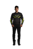 DSG Race Pro V3 Jacket Black Fluro Yellow