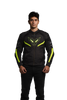 DSG Race Pro V3 Jacket Black Fluro Yellow
