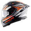 AXOR Apex Streak Dull Black Orange Helmet