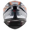 AXOR Apex Streak Dull Black Orange Helmet