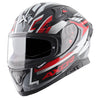 AXOR Apex Streak Gloss Black Red Helmet