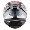 AXOR Apex Streak Dull Black Red Helmet