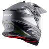 AXOR XCross Dual Visor Orbit Dull Athena Grey Black Helmet