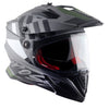 AXOR XCross Dual Visor Orbit Dull Athena Grey Black Helmet