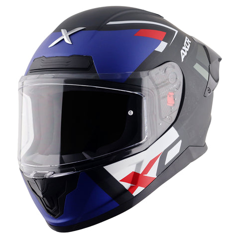 AXOR Saber XSport Dull Black Blue Helmet