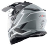 AXOR XCross Dual Visor Flagstaff Dull Nardo Grey Black Helmet