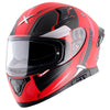 AXOR Apex Marvel Deadpool Dull Black Red Helmet