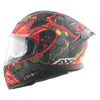AXOR Apex Ascetic Gloss Red Grey Helmet