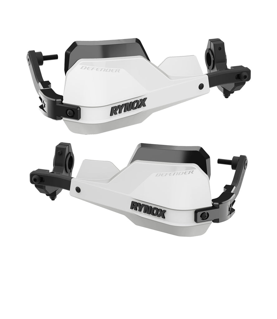 Rynox Defender Pro Handguards (White Black)