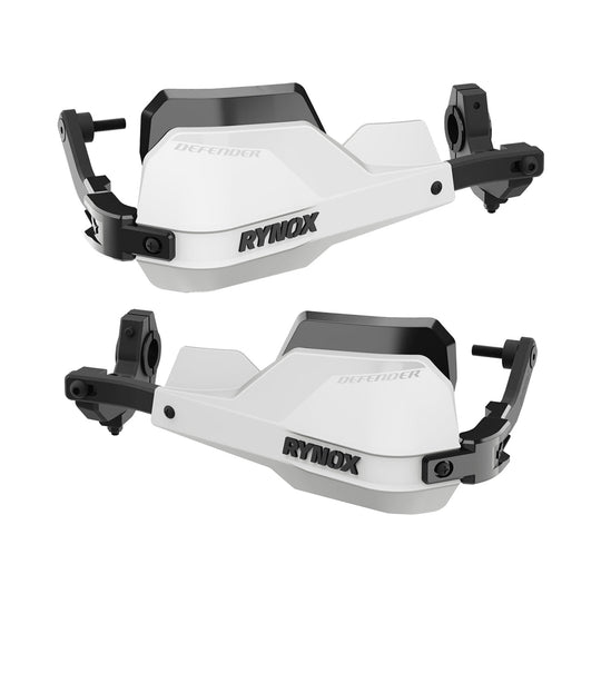 Rynox Defender Pro Handguards (White Black)