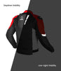Rynox Delta GT Riding Jacket (Black Red)