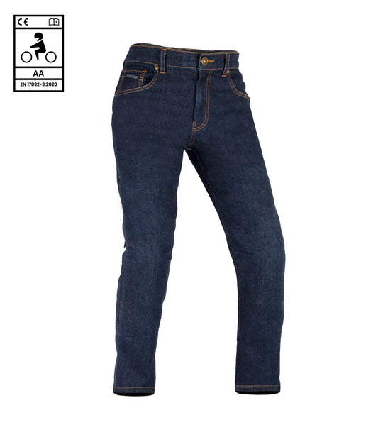 Rynox Downtown Pro Motorcycle Jeans CE Certified Class AA with D3O Protectors (Indigo Blue)