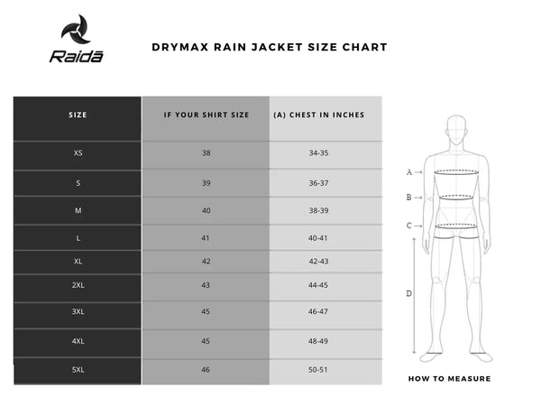Raida Drymax Rain Jacket (Blue)– Moto Central