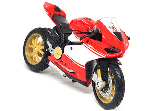 Maisto Ducati 1199 Superleggera White Red