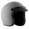 AXOR Retro Jet Euro Globe Open Face Helmet (Dull Cool Grey)