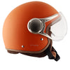 AXOR Retro Jet West Open Face Helmet (Dull Orange)