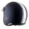 AXOR Retro Jet Euro Globe Open Face Helmet (Dull Royal Blue)
