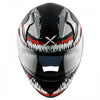 AXOR Apex Marvel Venom Dull Black Red Helmet