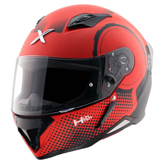 AXOR Hunter Spear Dull Red Black Helmet
