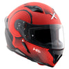 AXOR Hunter Spear Dull Red Black Helmet