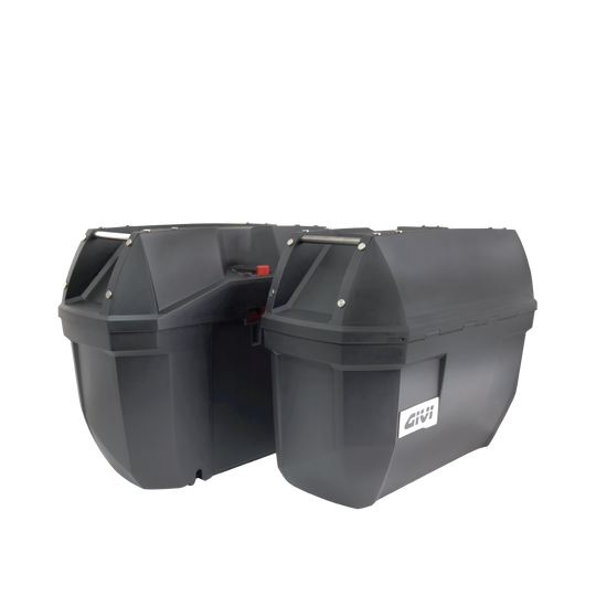 GIVI Monokey Side Case Pannier Pair E23N (Black)