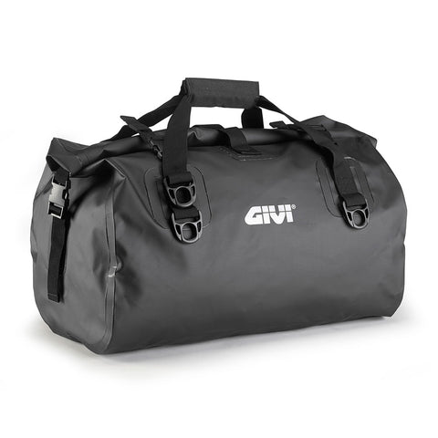 GIVI Waterproof Cylinder Tail Bag 40 Ltr Black (EA115BK) - Moto Central
