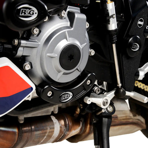 R&G Engine Case Slider (LHS) for BMW S1000R 2021 Sport M Sport (2021-2024) M1000RR (2021-2022) S1000RR 2023 M1000R 2023 (ECS0168BK)