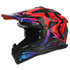 LS2 MX437 Fast II Wash Gloss Red Helmet