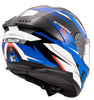 LS2 Stream II Bolt Red Blue Gloss Helmet (D Ring)