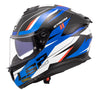 LS2 Stream II Bolt Red Blue Gloss Helmet (D Ring)