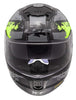 LS2 Stream II Noisy Yellow Black Gloss Helmet (D Ring)