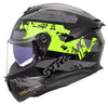 LS2 Stream II Noisy Yellow Black Gloss Helmet (D Ring)