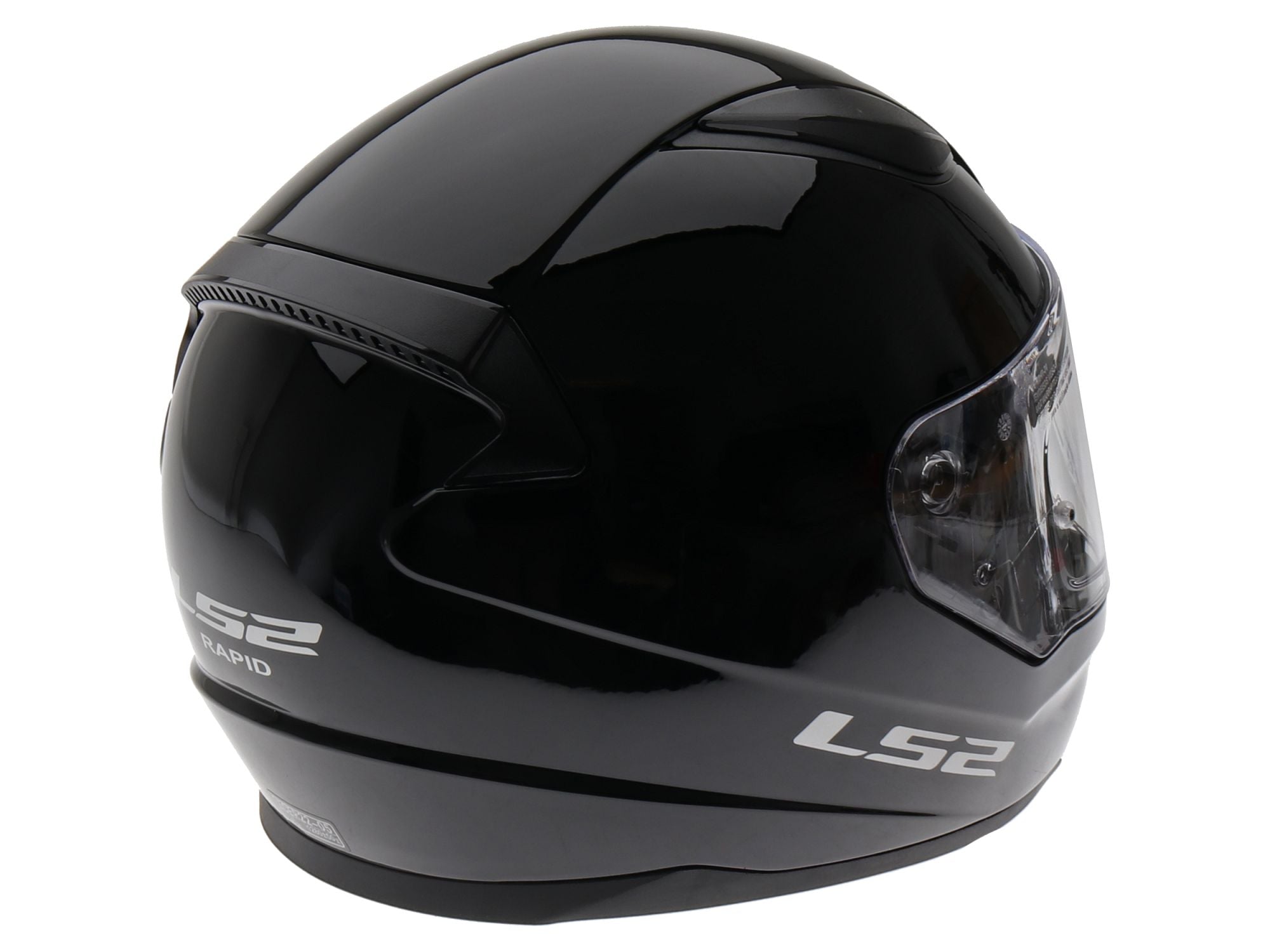 Casco Moto Integrale LS2 RAPID II - Gloss Black, Taglia L, Omologato ECE 22.06 - Foto 11