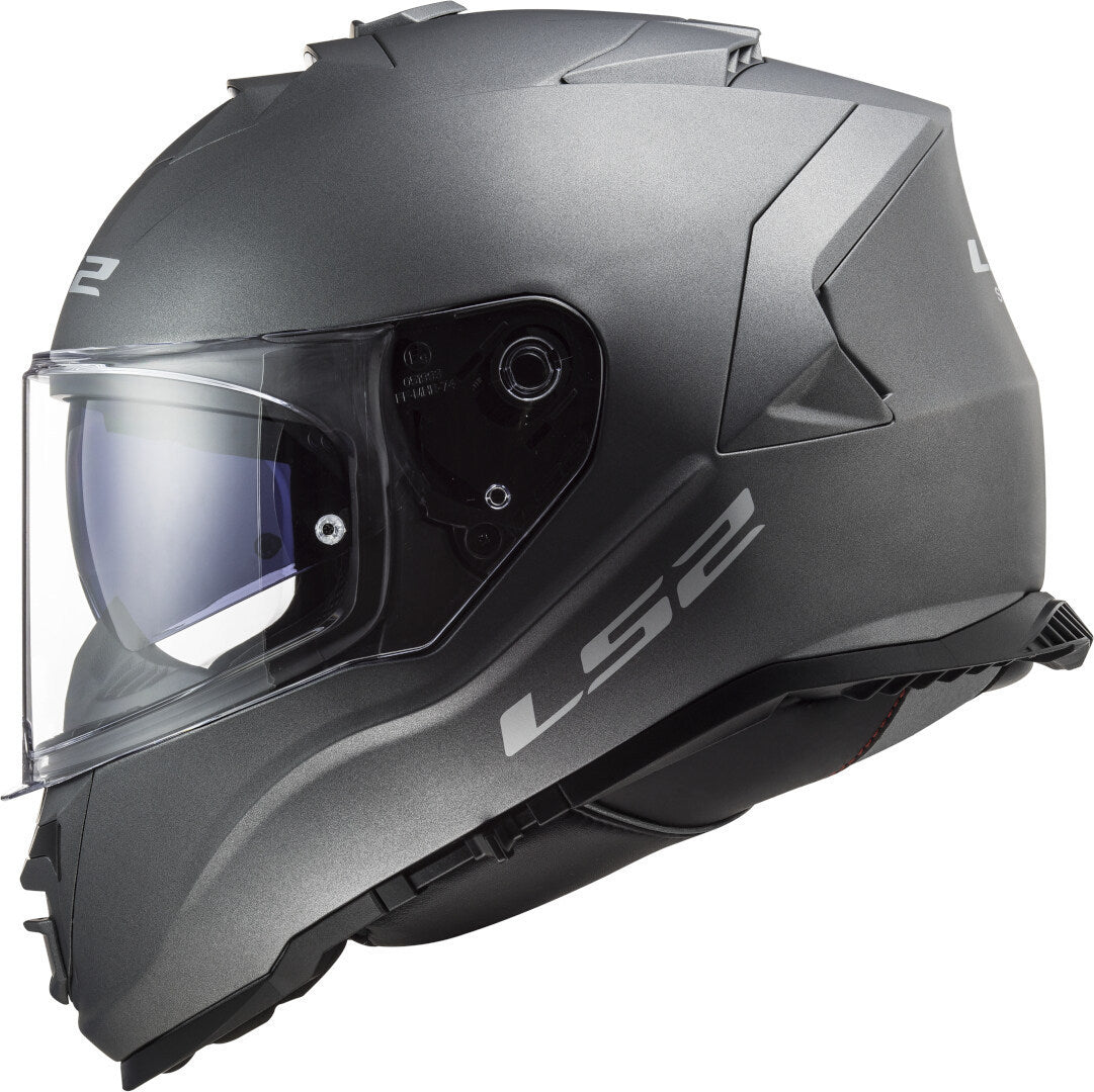 LS2 FF800 Storm II Solid Titanium Matt Helmet– Moto Central