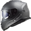 LS2 FF800 Storm II Solid Titanium Matt Helmet