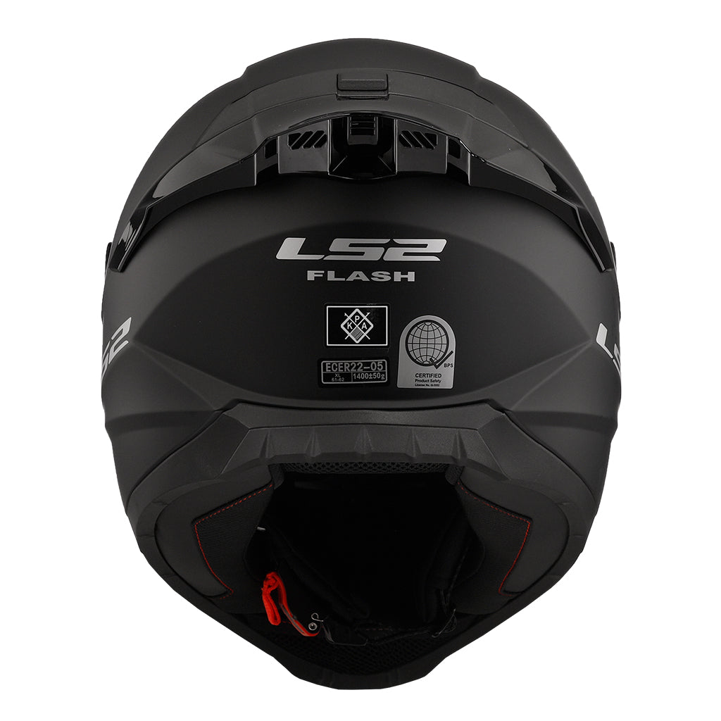 LS2 FF802 Flash Solid Black Matt Helmet– Moto Central