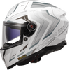 LS2 FF811 Vector II Alizer Gloss White Silver Helmet