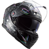 LS2 FF811 Vector II Tropical Gloss Black White Helmet