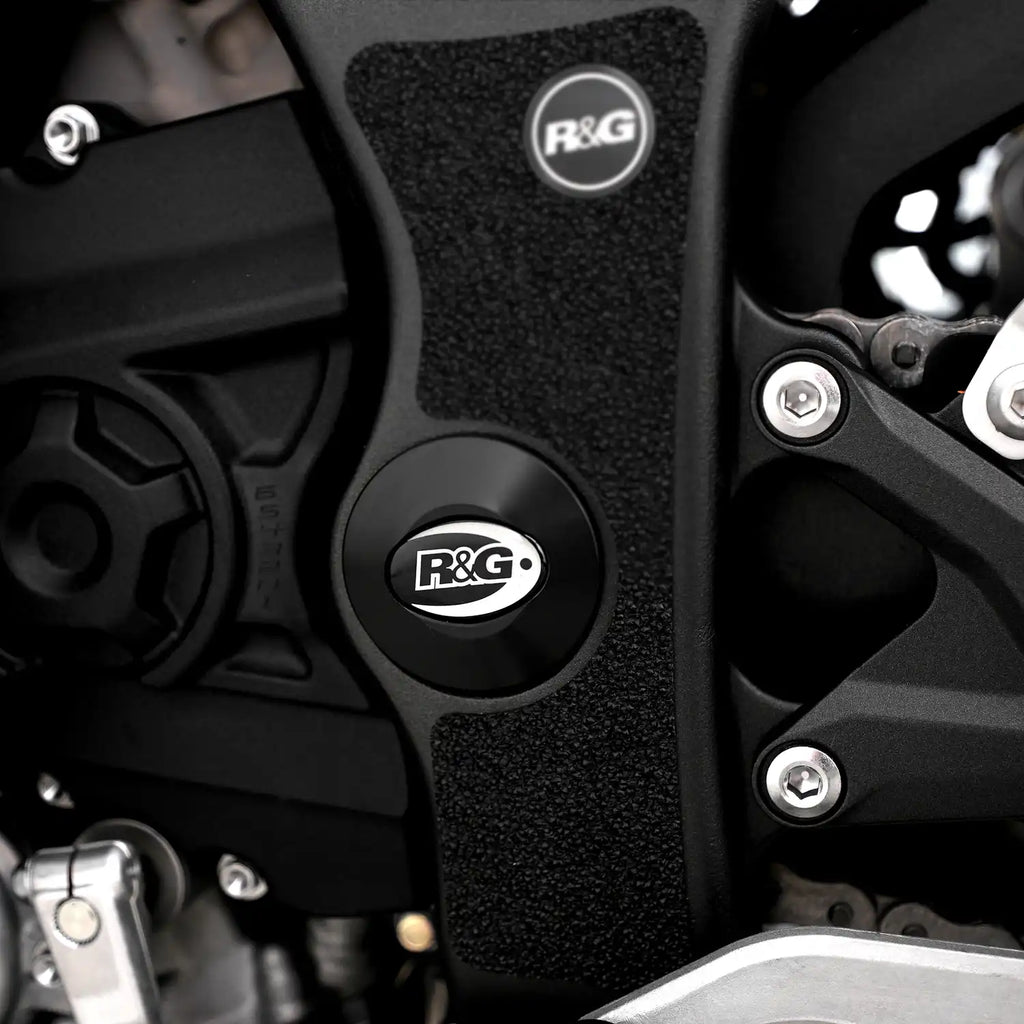 R&G Frame Plug for Kawasaki ZX10R 2016 onwards and ZX10RR 2021 onwards (LHS) (FI0121BK)