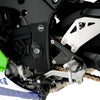 R&G Frame Plug for Kawasaki ZX10R 2016 onwards and ZX10RR 2021 onwards (LHS) (FI0121BK)