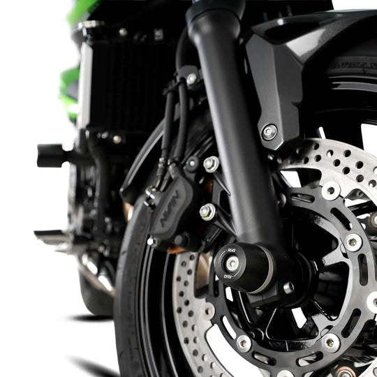 R&G Apex Fork Protectors for Kawasaki Z650 S (2026 onwards) Z650 Ninja 650 (2017 onwards) Ninja 7 Hybrid Hev Z7 Hybrid Hev (2024 onwards) and Z650RS (2021 onwards) (FP0316BK)
