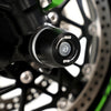 R&G Apex Fork Protectors for Kawasaki Z650 S (2026 onwards) Z650 Ninja 650 (2017 onwards) Ninja 7 Hybrid Hev Z7 Hybrid Hev (2024 onwards) and Z650RS (2021 onwards) (FP0316BK)