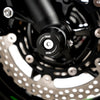 R&G Apex Fork Protectors for Kawasaki Z650 S (2026 onwards) Z650 Ninja 650 (2017 onwards) Ninja 7 Hybrid Hev Z7 Hybrid Hev (2024 onwards) and Z650RS (2021 onwards) (FP0316BK)