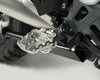 SW Motech EVO Footrest Kit for Kawasaki KLE500 KLR650 BMW S1000 XR (FRS.08.112.10201)