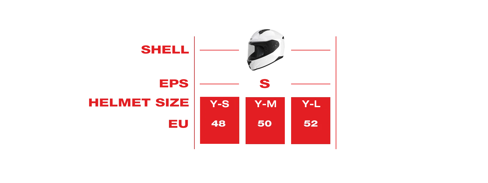 bell child helmet size chart SMK Bionic Youth Chimpz Matt Black Grey White (MA261) Helmet– Moto Central
