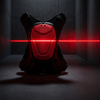 Vantora Flux 10L Backpack with 2L Hydration Bladder (Red)