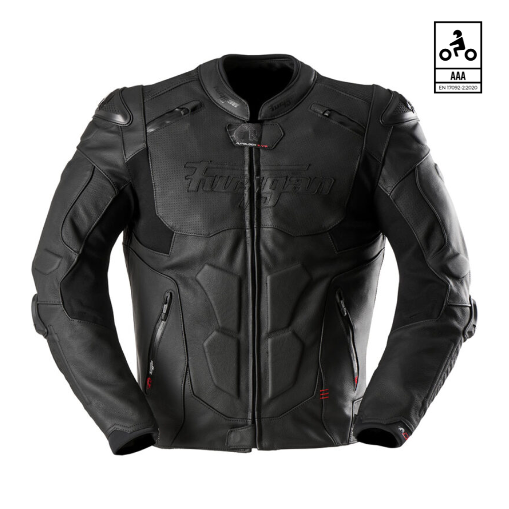 Furygan Ghost Evo Leather Jacket (Black)